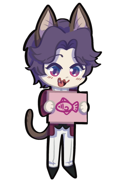 LaDs cat charms - Rafayel