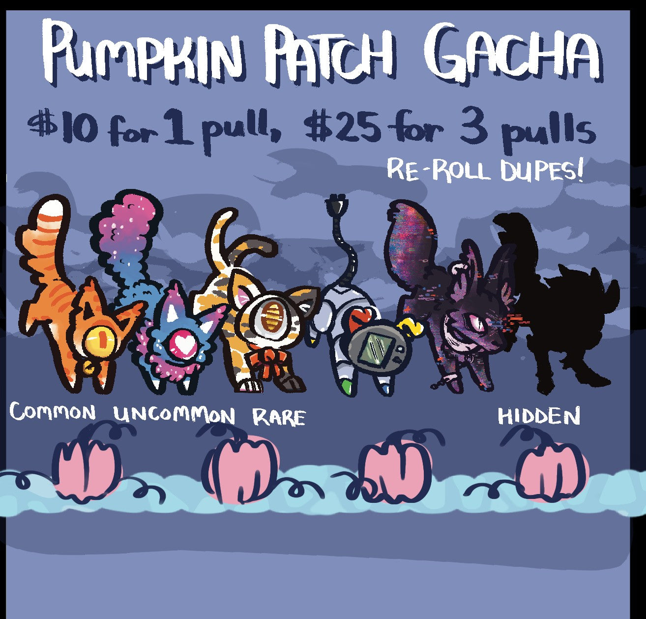 Pumpkin patch Gacha