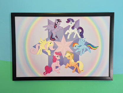 Mane Six Art Print