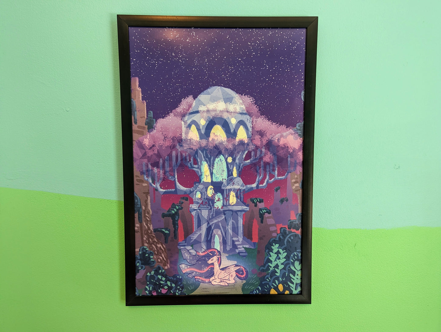 Treehouse of Harmony Art Print